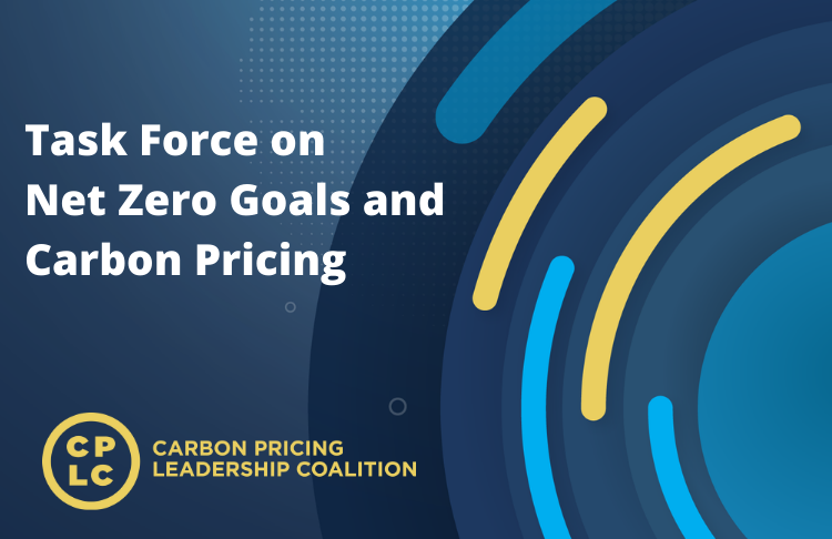CPLC Task Force on Net Zero Goals and Carbon Pricing