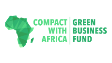 Compact with Africa Green business fund Text With Africa map