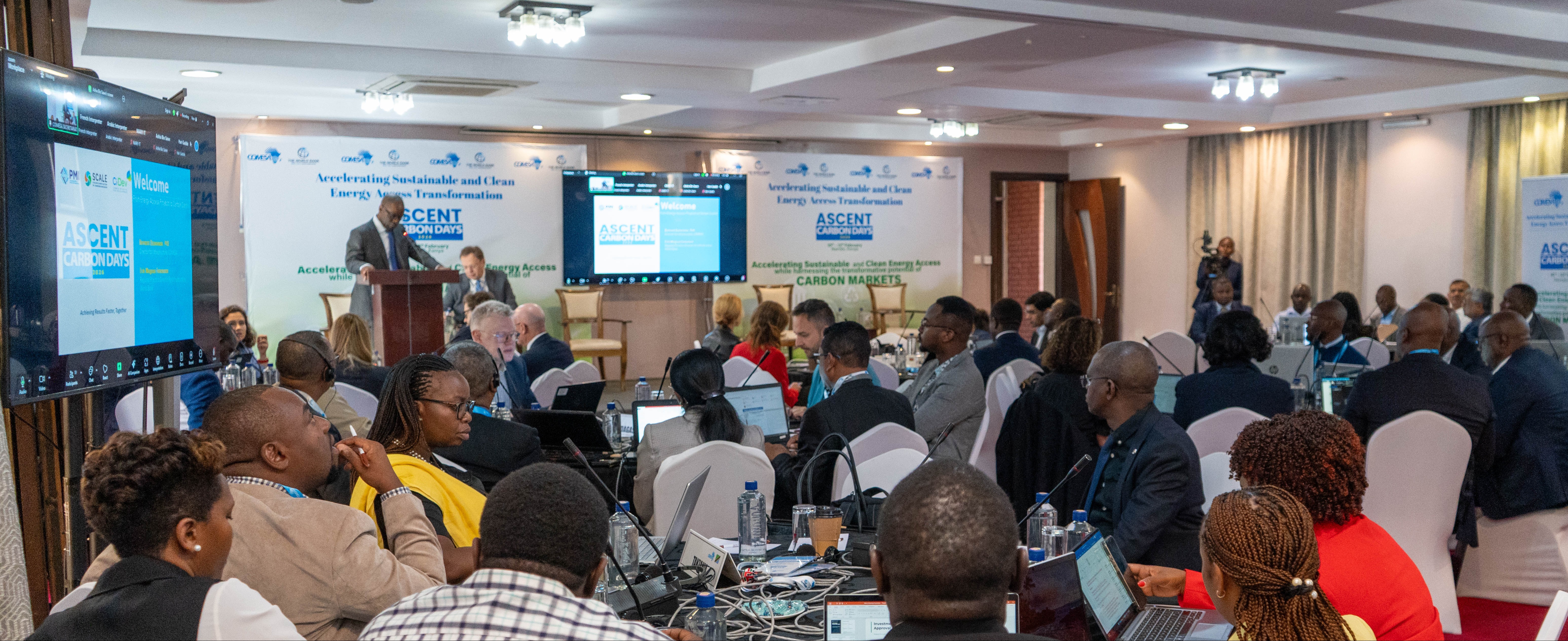 Participants of ASCENT Carbon Days in Nairobi, Kenya. Photo credit: COMESA