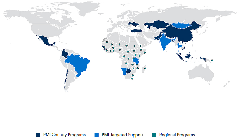 PMIF map