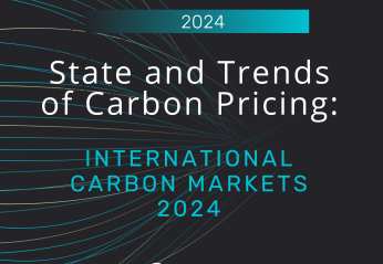 State and Trends International Carbon Markets 2024 Cover Image