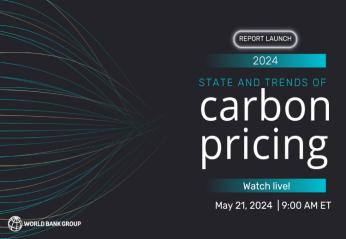 State and Trends of Carbon Pricing 2024 Text Cover Image State and Trends of Carbon Pricing 2024 Text on Black background