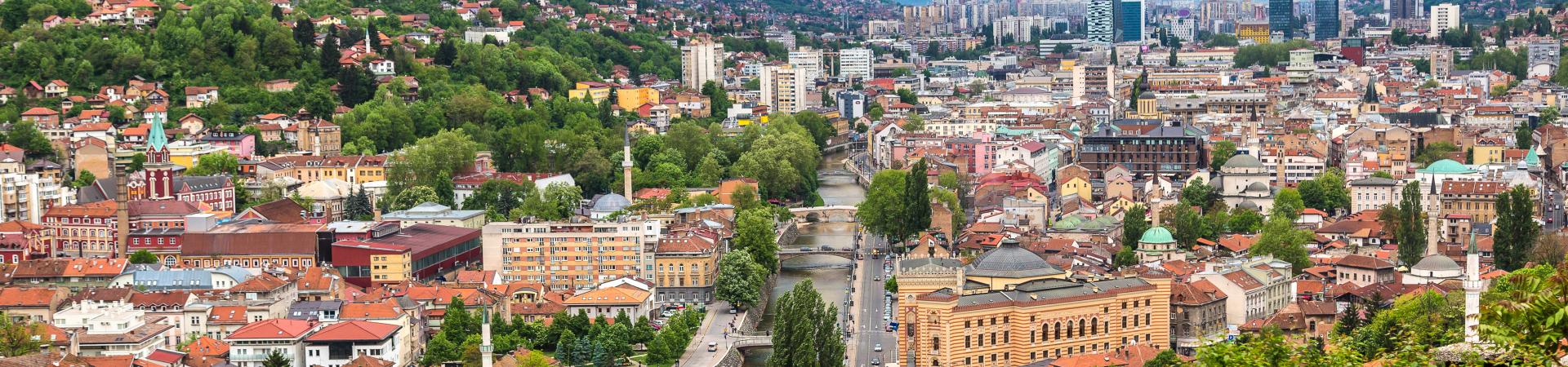 Panoramic view of Sarajevo. Photo: Sergii Figurnyi/AdobeStock