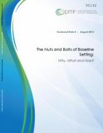 Cover of The Nuts and Bolts of Baseline Setting : Why, What and How?