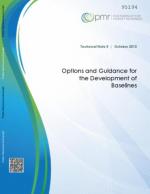 Cover of Options and Guidance for the Development of Baselines