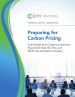 Cover of Preparing for Carbon Pricing: Case Studies from Company Experience