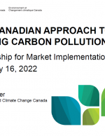 Pan-Canadian Approach to Pricing Carbon Pollution