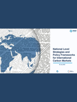 National Level Strategies and Policy Frameworks for International Carbon Markets