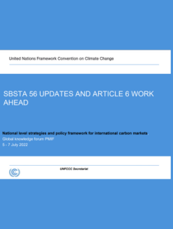 SBSTA 56 updates and Article 6 work ahead