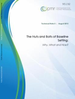 Cover of The Nuts and Bolts of Baseline Setting : Why, What and How?
