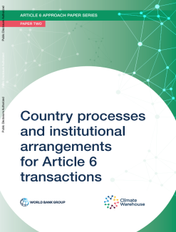Country Processes and Institutional Arrangements for Article 6 Transactions - cover