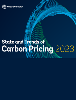 State and Trends of Carbon Pricing 2023 - cover