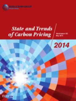 Cover of State and Trends of Carbon Pricing 2014