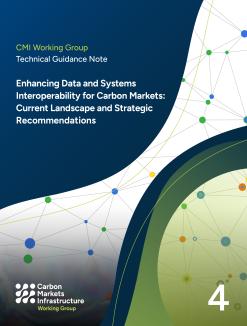 Technical Guidance Note on Enhancing Data and Systems Interoperability for Carbon Markets - cover