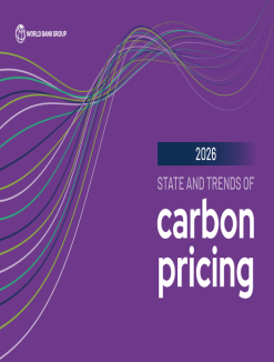 State and Trends of Carbon Pricing 2026 - cover