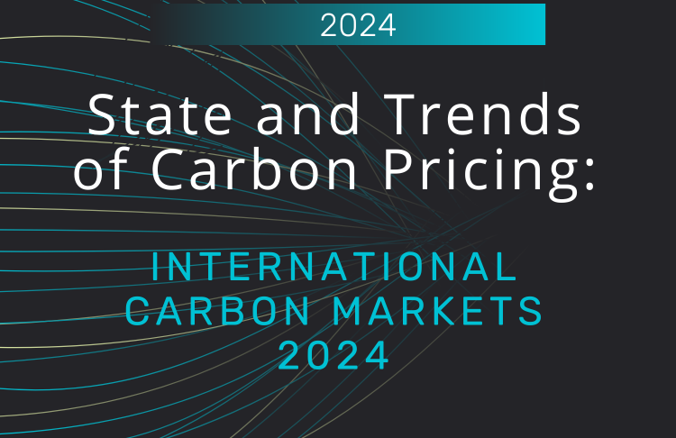 State and Trends International Carbon Markets 2024 Cover Image