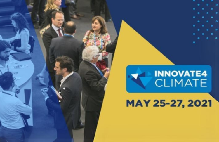 Innovate4Climate 2021 Innovate4Climate 2021 will happen virtually on May 25-27.