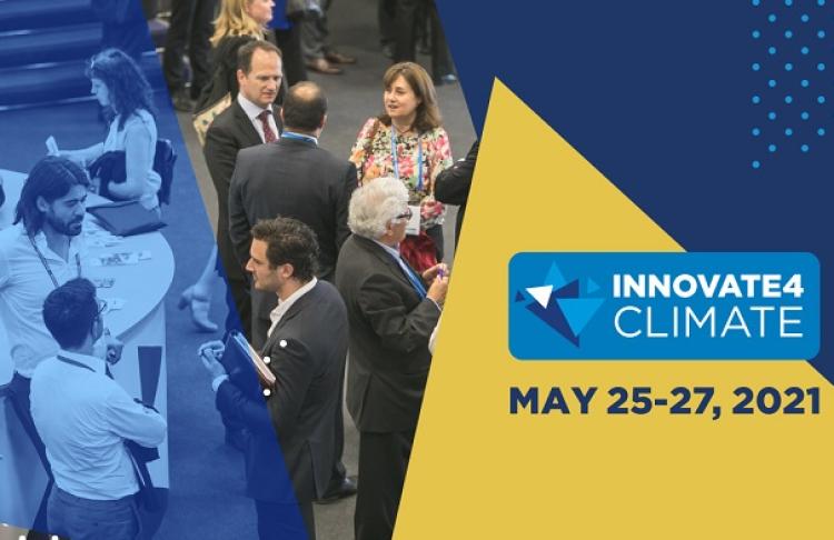 Innovate4Climate 2021 Innovate4Climate 2021 will happen virtually on May 25-27.