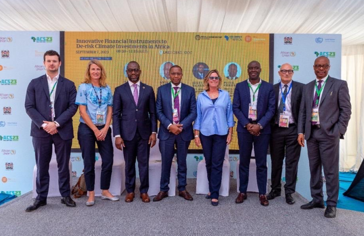 Compact with Africa Green Business Fund event at the Africa Climate Week: Innovative Financial Instruments to de-risk Climate Investments in Africa 