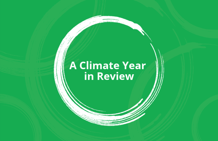 A Climate Year in Review