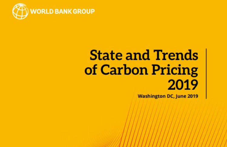 State and Trends of Carbon Pricing Report.2019 Cover State and Trends of Carbon Pricing Report.2019
