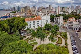 City of Belém in Pará, capital of Cop30 Amazônia. Photo: Rafa Neddermeyer/Cop30 Amazônia Aerial shot of the city of Belém in Pará, capital of Cop30 Amazônia. Photo: Rafa Neddermeyer/Cop30 Amazônia