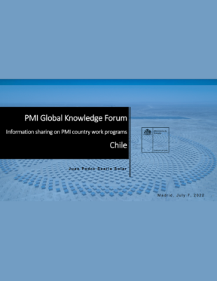 Information sharing on PMI country work programs Chile​​ 