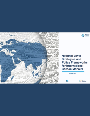 National Level Strategies and Policy Framework cover National Level Strategies and Policy Frameworks for International Carbon Markets