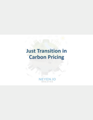 Just Transition in Carbon Pricing 