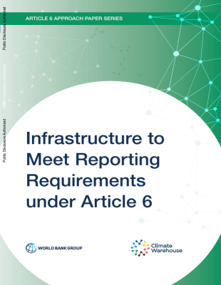 Infrastructure to Meet Reporting Requirements under Article 6 - cover